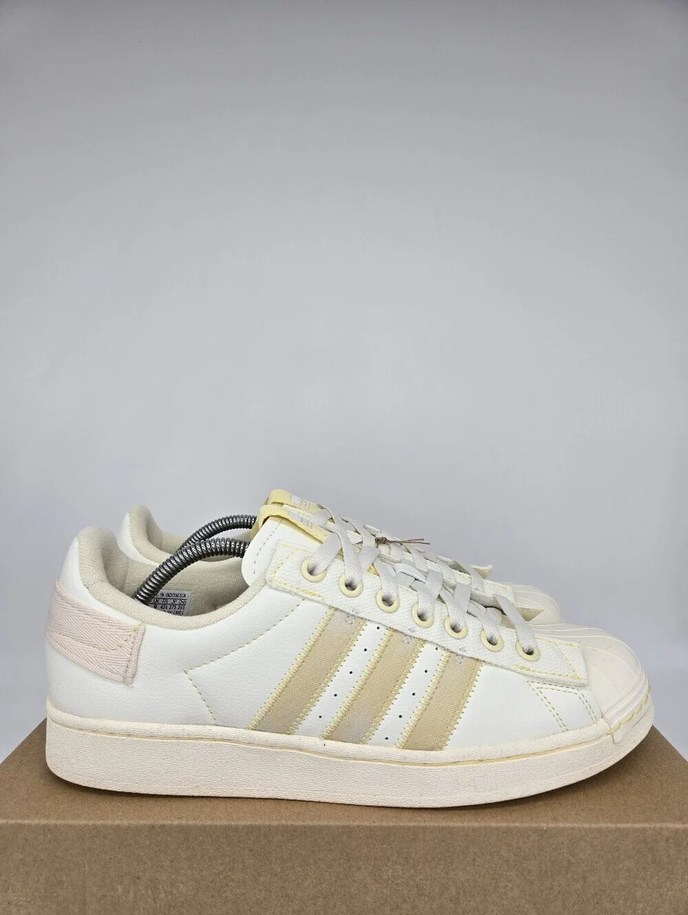 adidas Men's Parley x Superstar GX6970 Off White Shoes Size 12